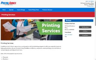 Copy & print services website