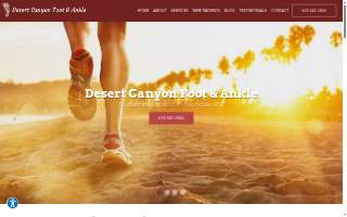 Desert Canyon Foot & Ankle website
