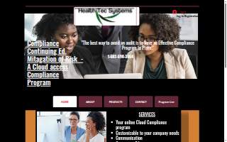 Health Tec Systems website