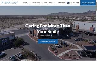 Market Street Dental Studio website