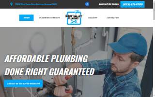 West Valley Plumbing LLC website