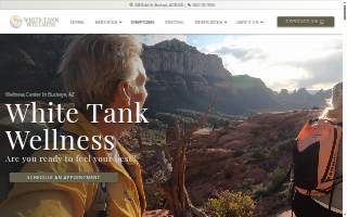 White Tank Wellness website