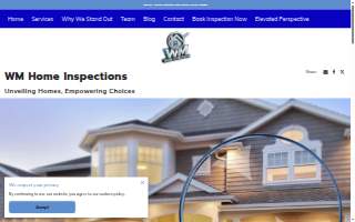 WM Home Inspections website