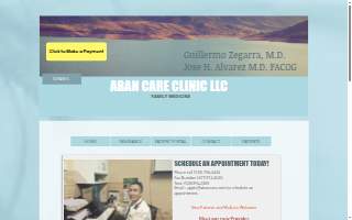 Aban Care Clinic LLC website
