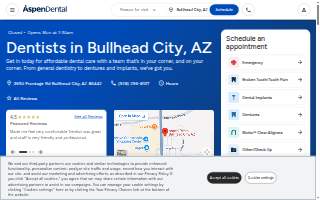 Aspen Dental - Bullhead City website