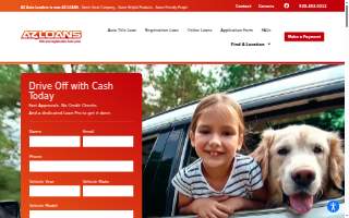 AZ LOANS - Bullhead City website