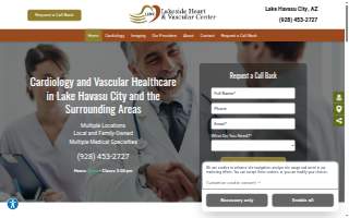 Lakeside Heart & Vascular Center of Bullhead City website