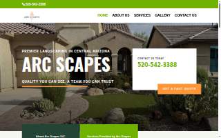 Arc Scapes LLC website