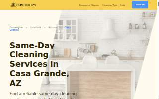 Cleaning Services website