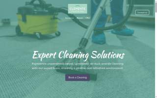 Clemente Cleaning website