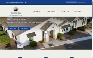 Copper Sky Assisted Living website
