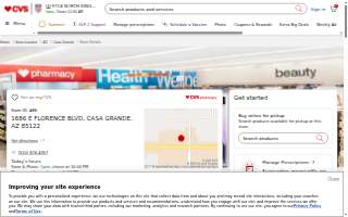 CVS Pharmacy website