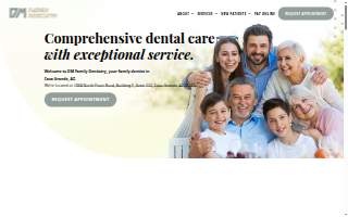 DM Family Dentistry website