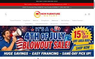 New Furniture Outlet of Casa Grande website