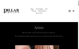 Pillar Tattoo website