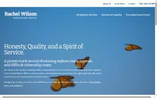 Rachel Wilson Law of Casas Adobes website