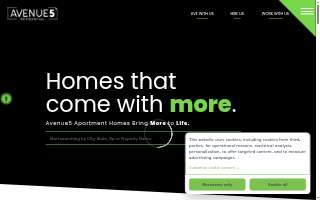 Avenue5 Residential - Tucson website