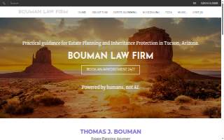 Bouman Law Firm website