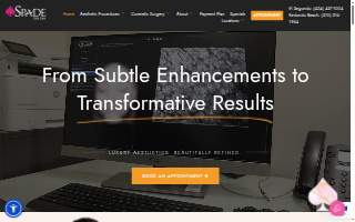 Facial Artistry & Aesthetics website