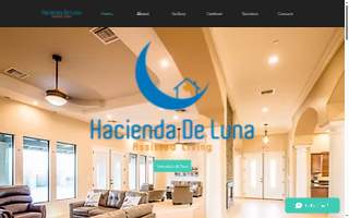 Hacienda de Luna Assisted Living website
