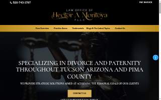 Law Office of Hector A. Montoya, P.L.L.C. website