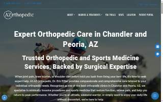 AZ Orthopedic website
