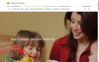 Chandler Pediatrics website