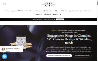 Christopher Fine Diamonds website
