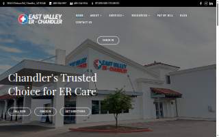 East Valley ER - Chandler website