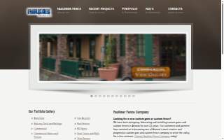 Faulkner Fence website