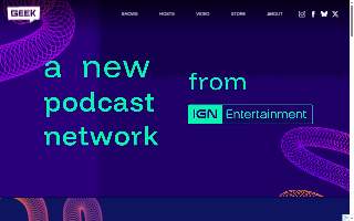 Geek Studio Store website