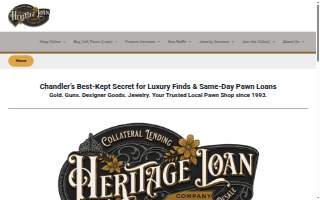 Heritage Loan Company website