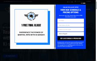 KI-SENSHI Martial Arts Chandler website