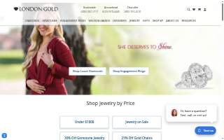 London Gold website
