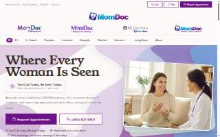 MomDoc Chandler Office website