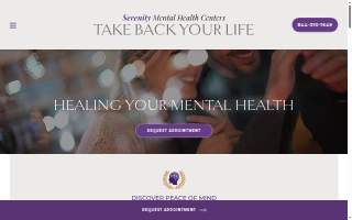 Serenity Mental Health Centers - Las Vegas website