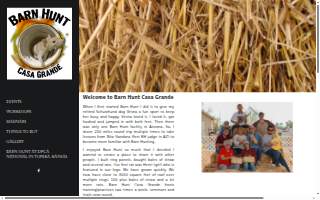 Barn Hunt Casa Grande website
