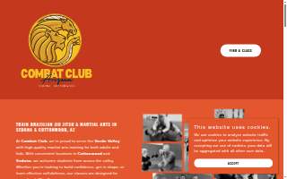 Combat Club Cottonwood website