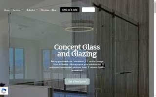 Concept Glass & Glazing LLC website