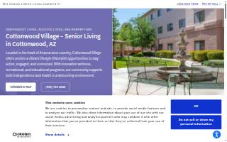 Cottonwood Village website