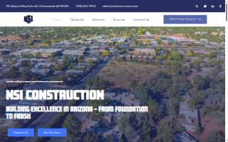 NSI Construction website