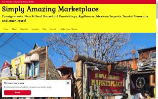 Simply Amazing Marketplace website