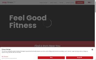Snap Fitness Cottonwood website