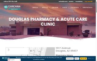 Chiricahua Community Health Centers Acute Care Clinic website
