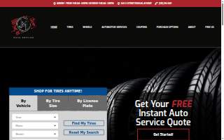 Monreal Tire Shop website