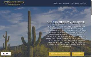 AZ Immigration website
