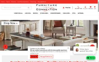 Furniture Connextion website