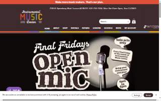 Instrumental Music Center Speedway website