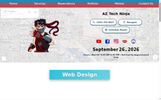 Az Tech Ninja LLC website