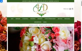 Infinity Floral Designs website